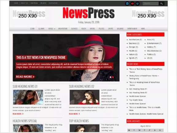 Theme-NewsPress